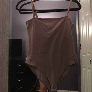 Forever 21 Taupe/Tan Bodysuit